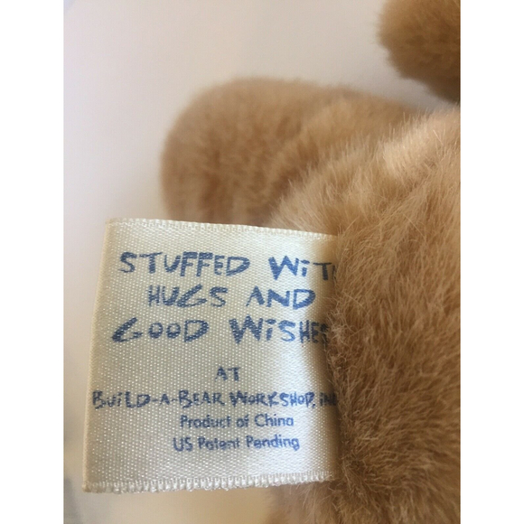 BAB Light Brown Basic Bear Talking Says 6 Phrases Stuffed Animal Plush 12” Soft - Picture 5 of 12